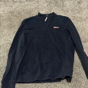 Vineyard Vines Navy 1/4 Zip Top